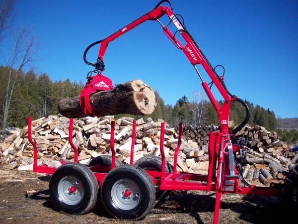 Machineries neuves | METAVICChargeuse à bois